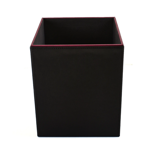 Leatherette Waste Bin | Black | Axis 2.0 ICHKAN