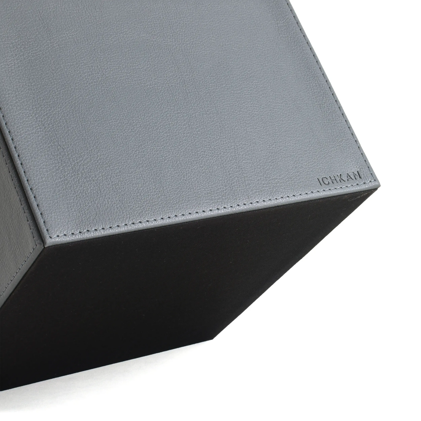 Leatherette Waste Bin | Grey | Axis 2.0 ICHKAN