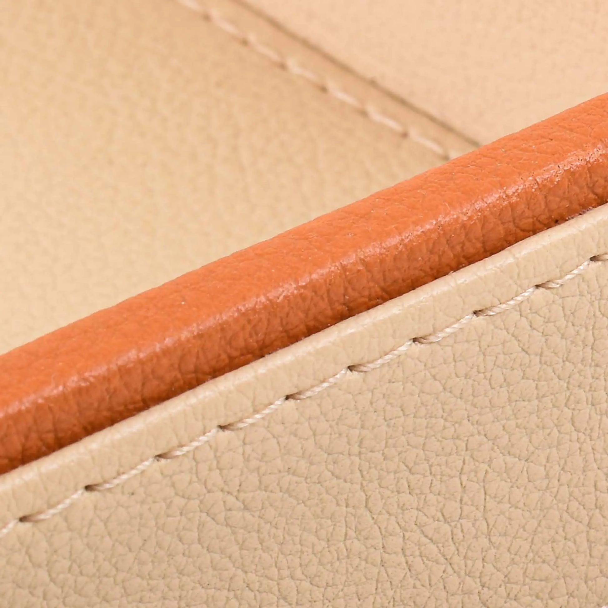 Leatherette Towel/Vanity Tray | Beige | Axis 2.0 ICHKAN