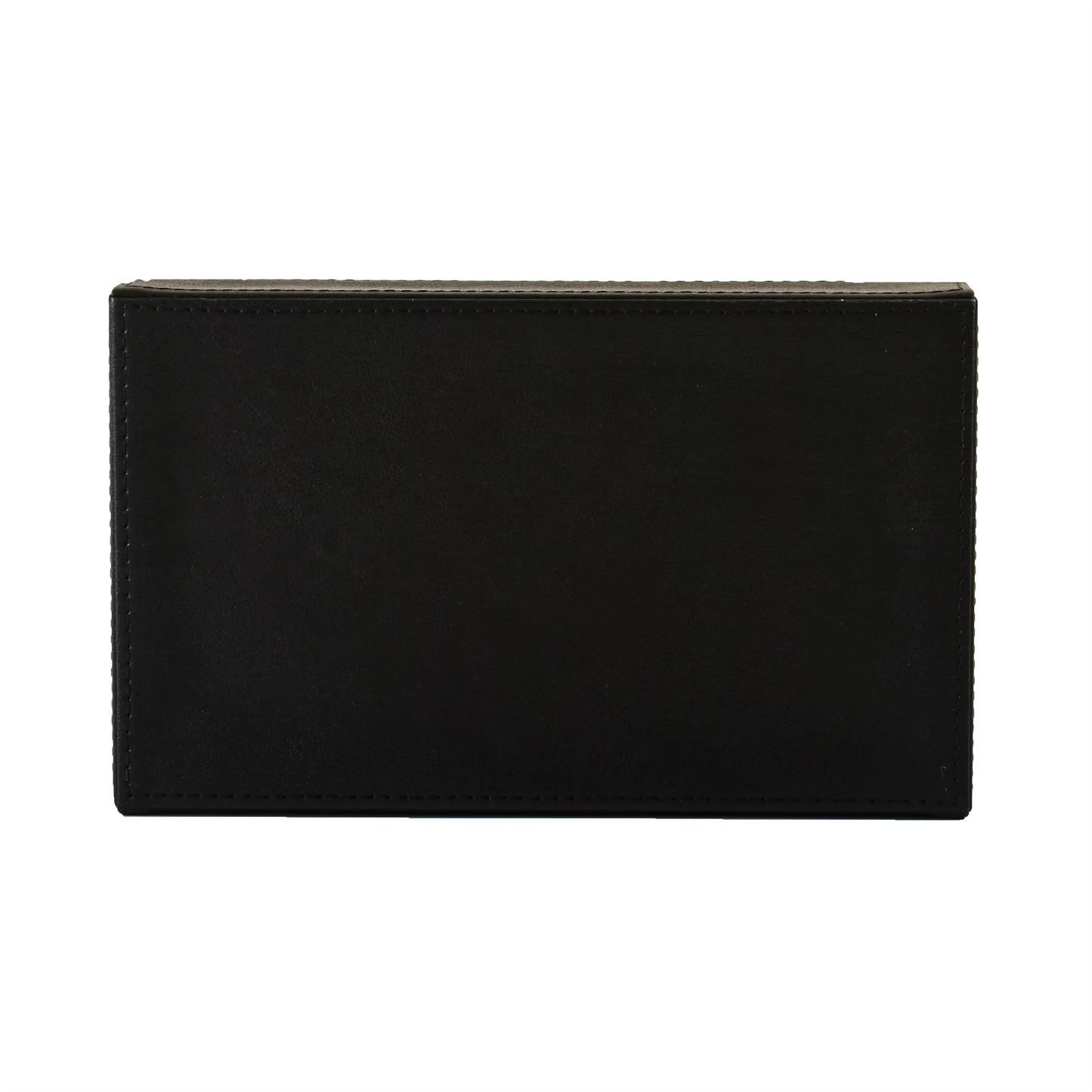 Leatherette Towel/Vanity Tray | Black | Axis 2.0 ICHKAN
