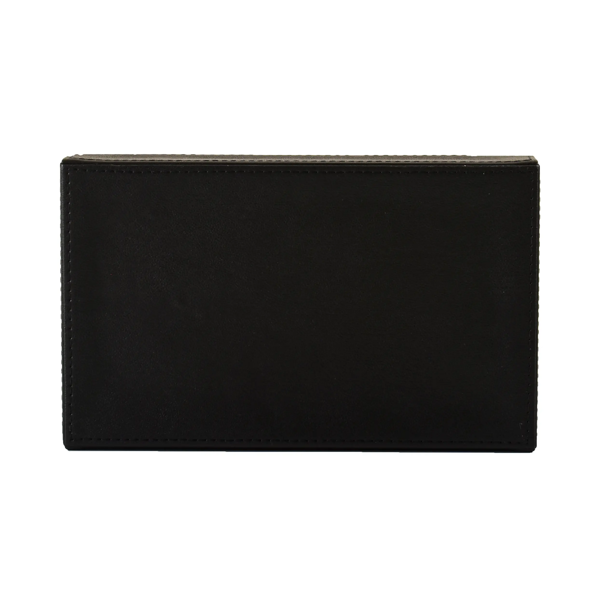 Leatherette Towel/Vanity Tray | Black | Axis 2.0 ICHKAN