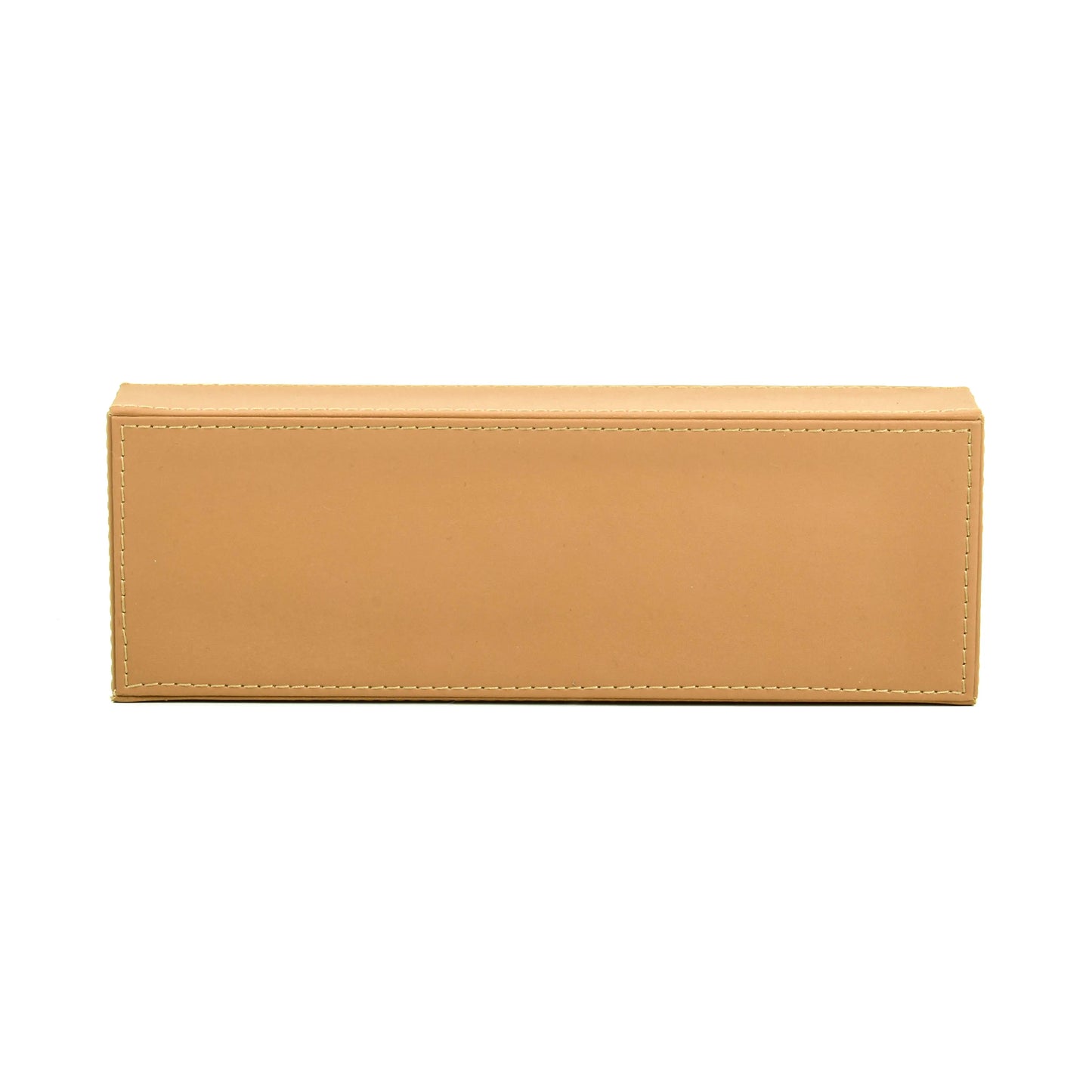 Leatherette Rectangle Long Cutlery Tray | Camel | Axis ICHKAN