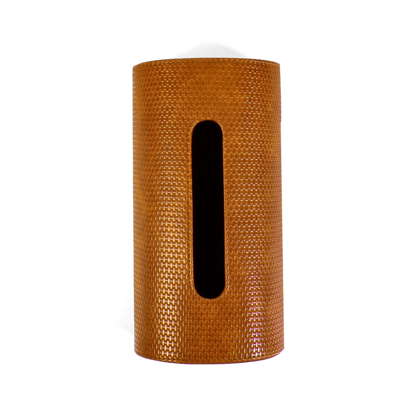 Leatherette Tissue Box Holder | Tan | Capsule Ichkan
