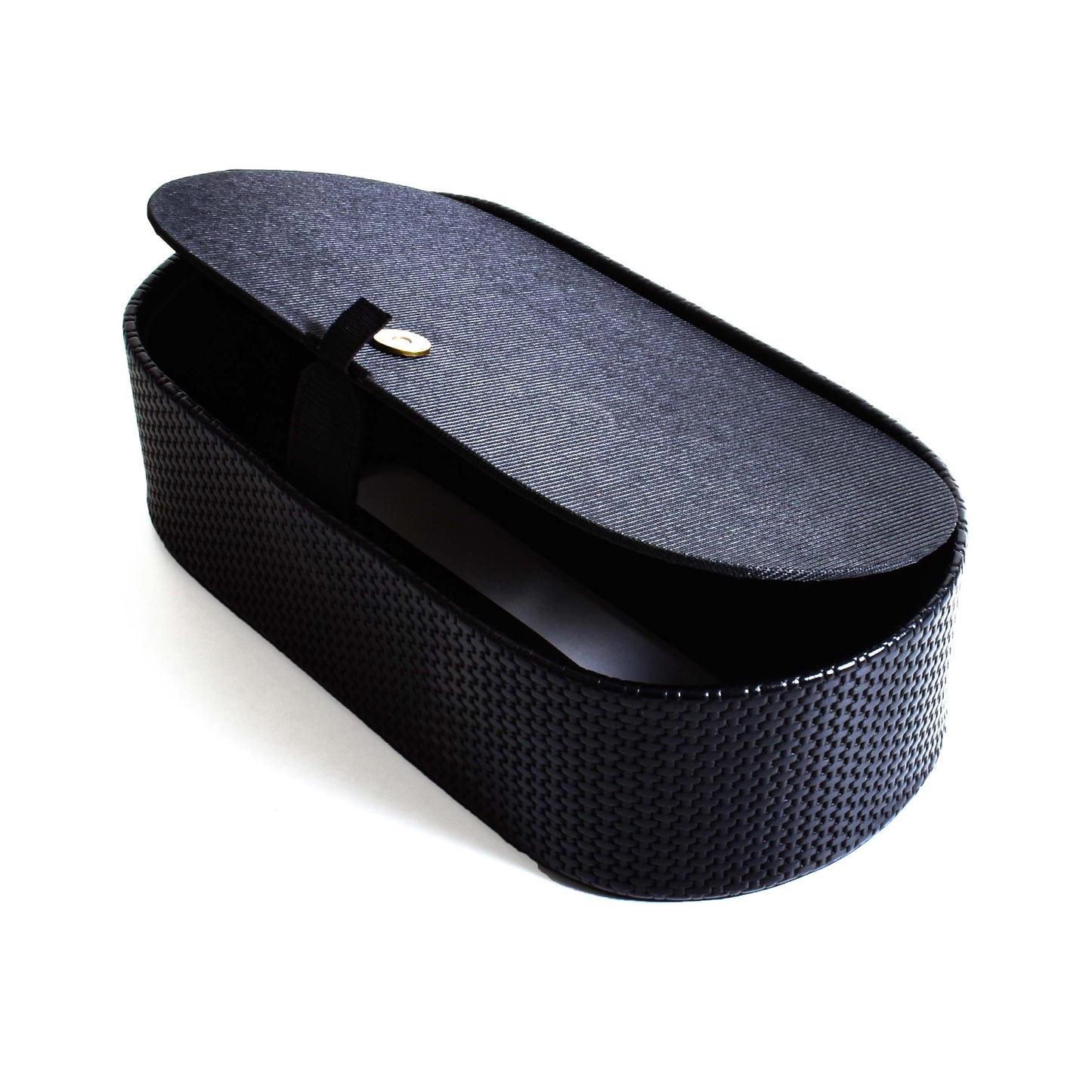 Leatherette Tissue Holder | Black | Capsule Ichkan