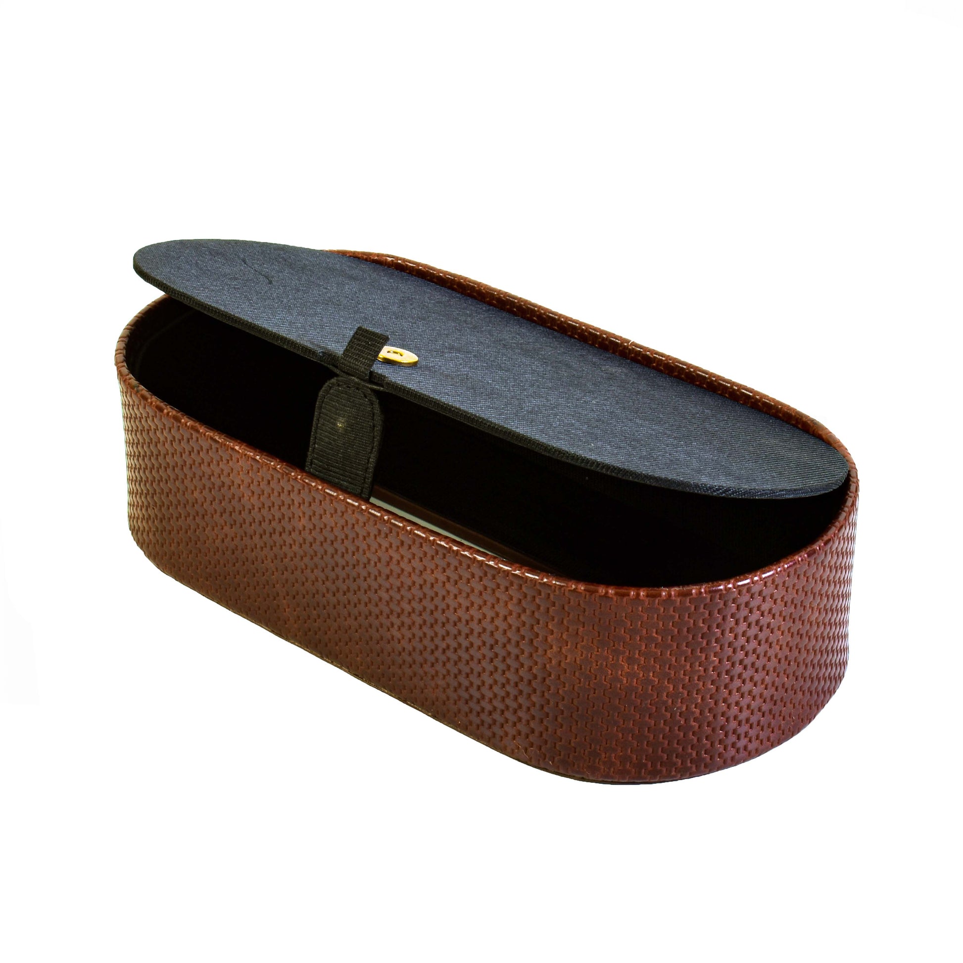 Leatherette Tissue Holder | Brown | Capsule Ichkan