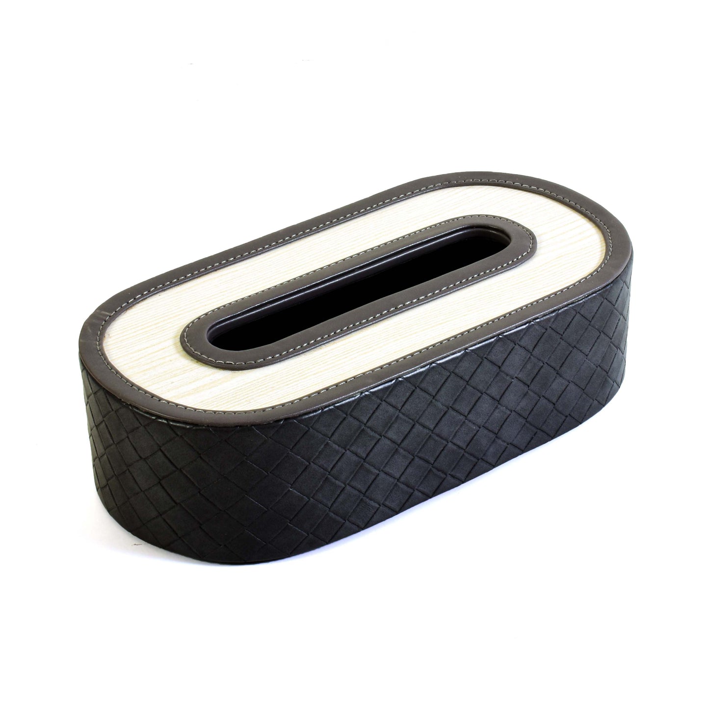 Leatherette Tissue Holder | Grey | Capsule Ichkan