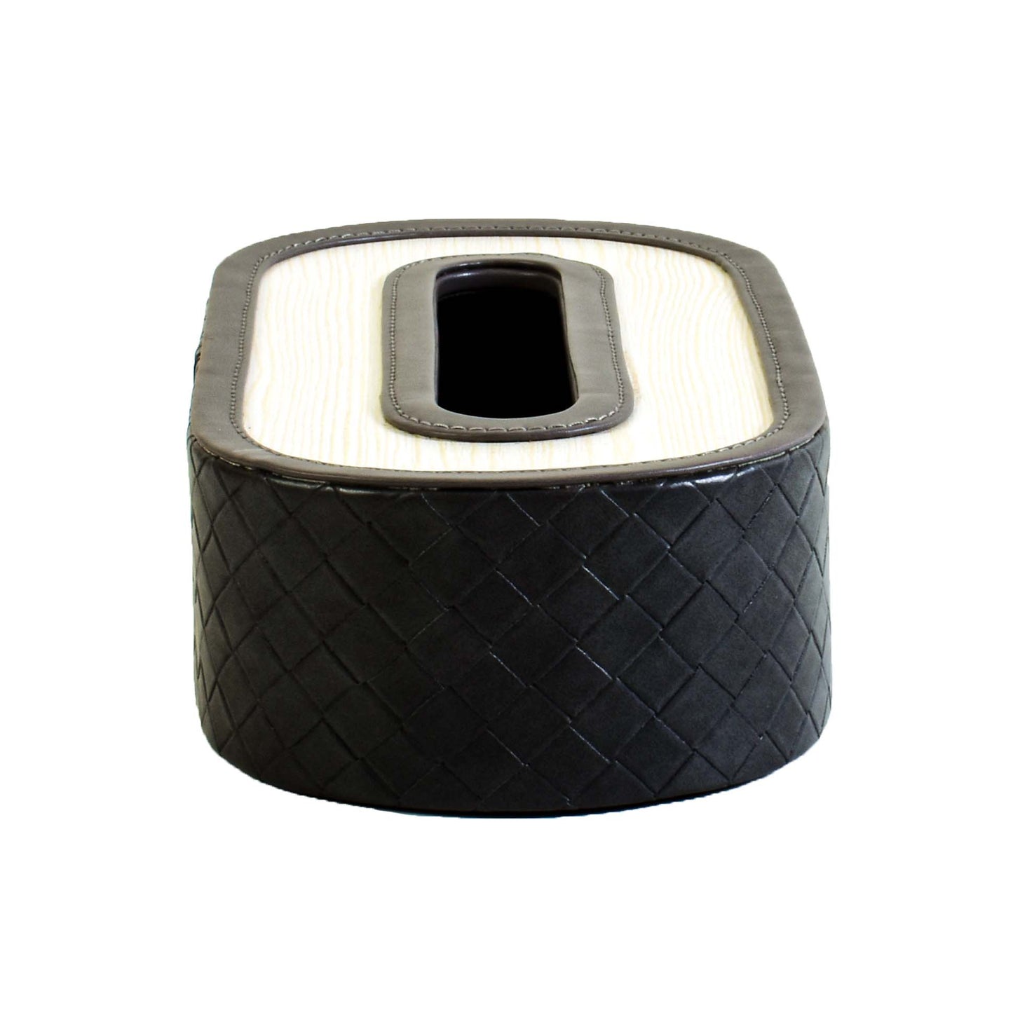 Leatherette Tissue Holder | Grey | Capsule Ichkan
