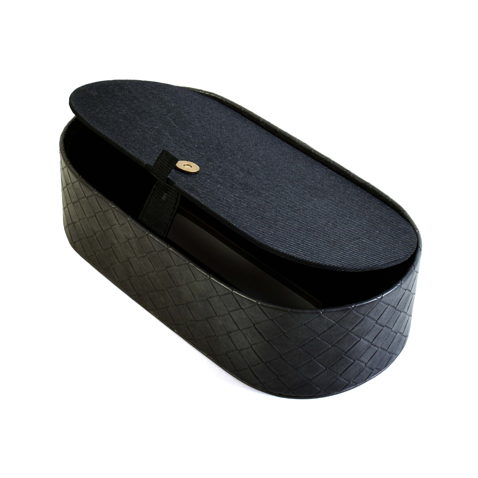 Leatherette Tissue Holder | Grey | Capsule Ichkan