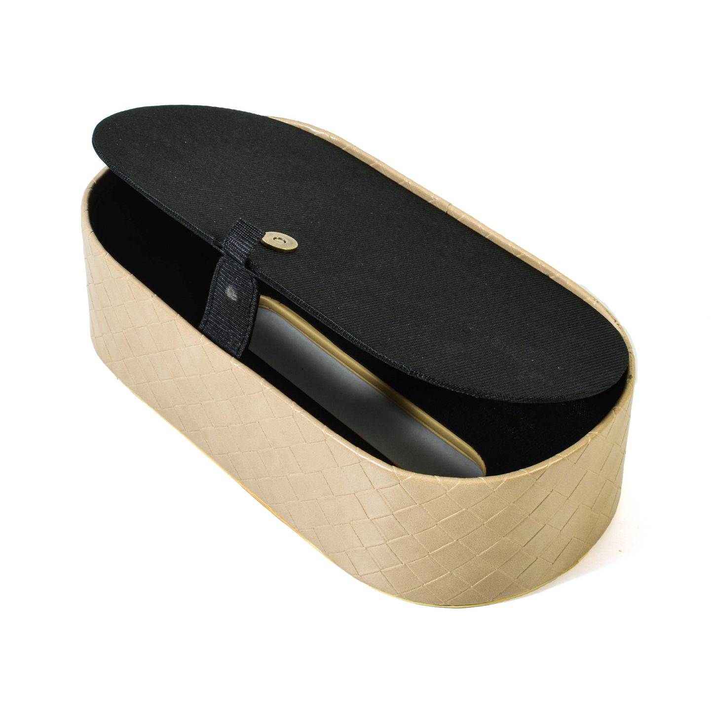 Leatherette Tissue Holder | Ivory | Capsule Ichkan