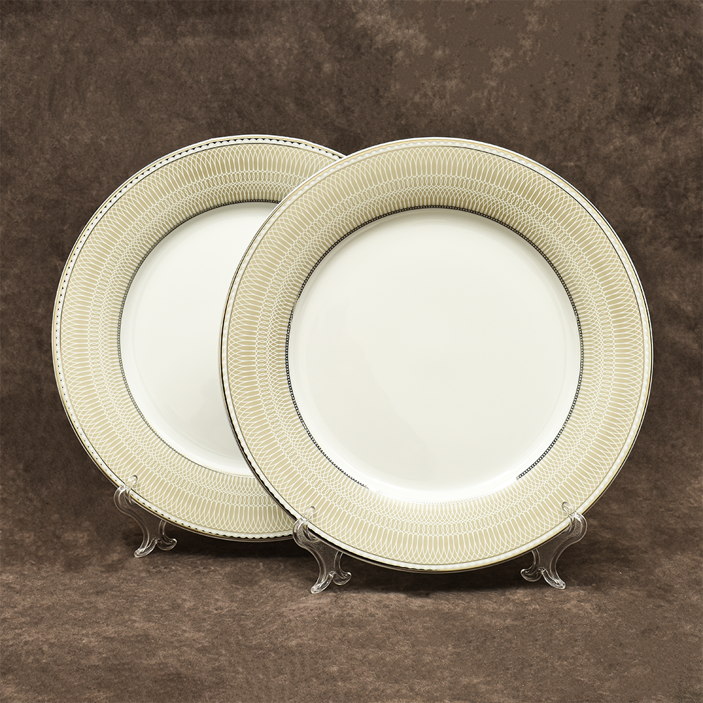 39 pc Dinner set | Beige | Shine Platin ICHKAN