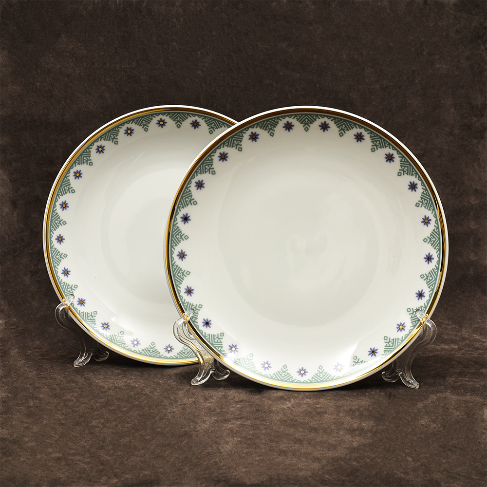 39 pc Dinner set | Blue | Isabella Gold ICHKAN