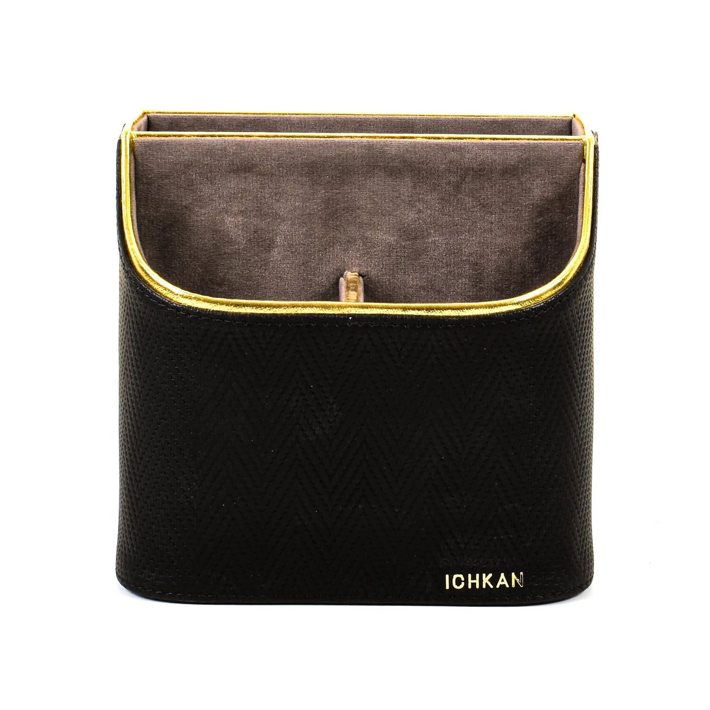 Leatherette Multi-Utility Rotating Holder Organiser | Black | Hamilton Ichkan