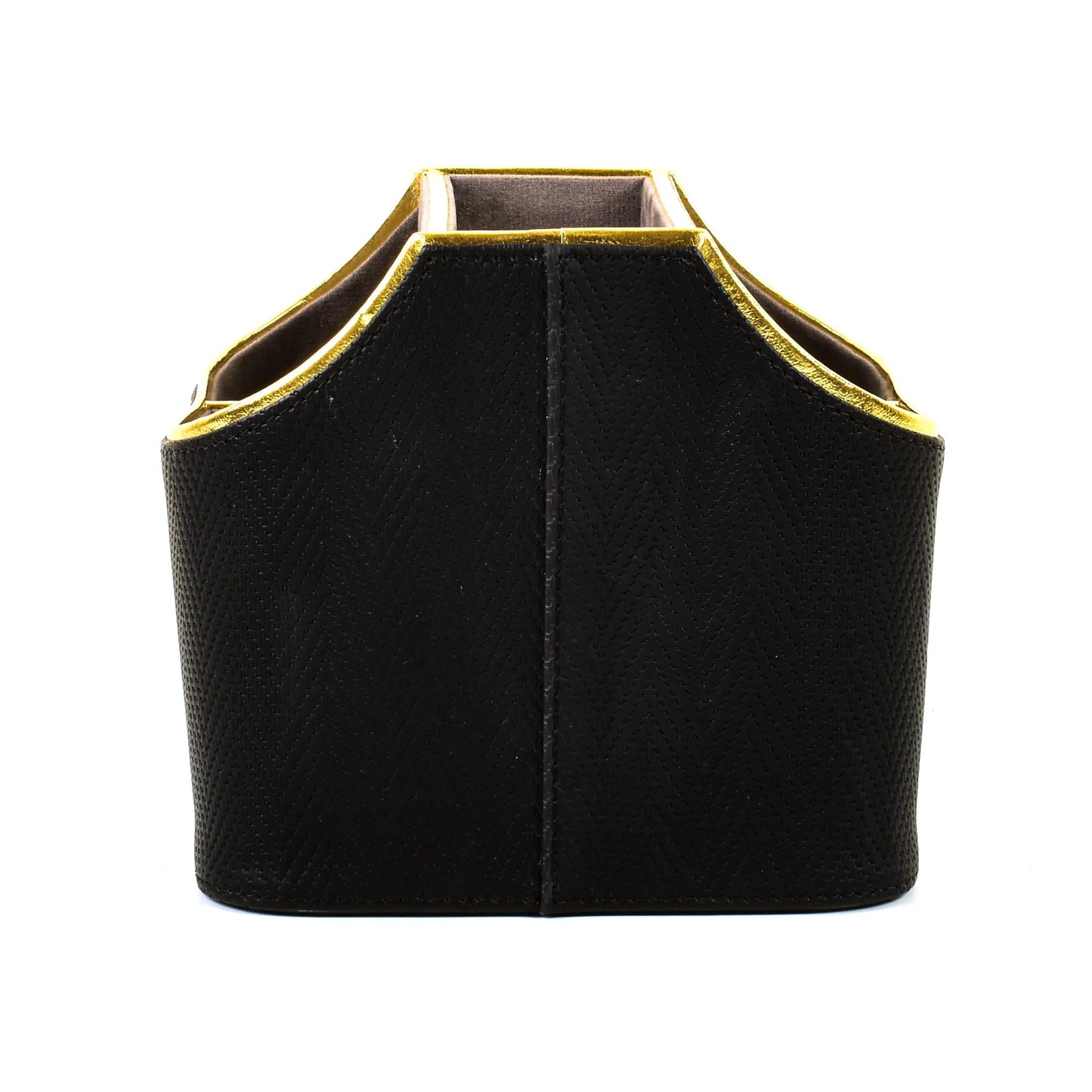 Leatherette Multi-Utility Rotating Holder Organiser | Black | Hamilton Ichkan