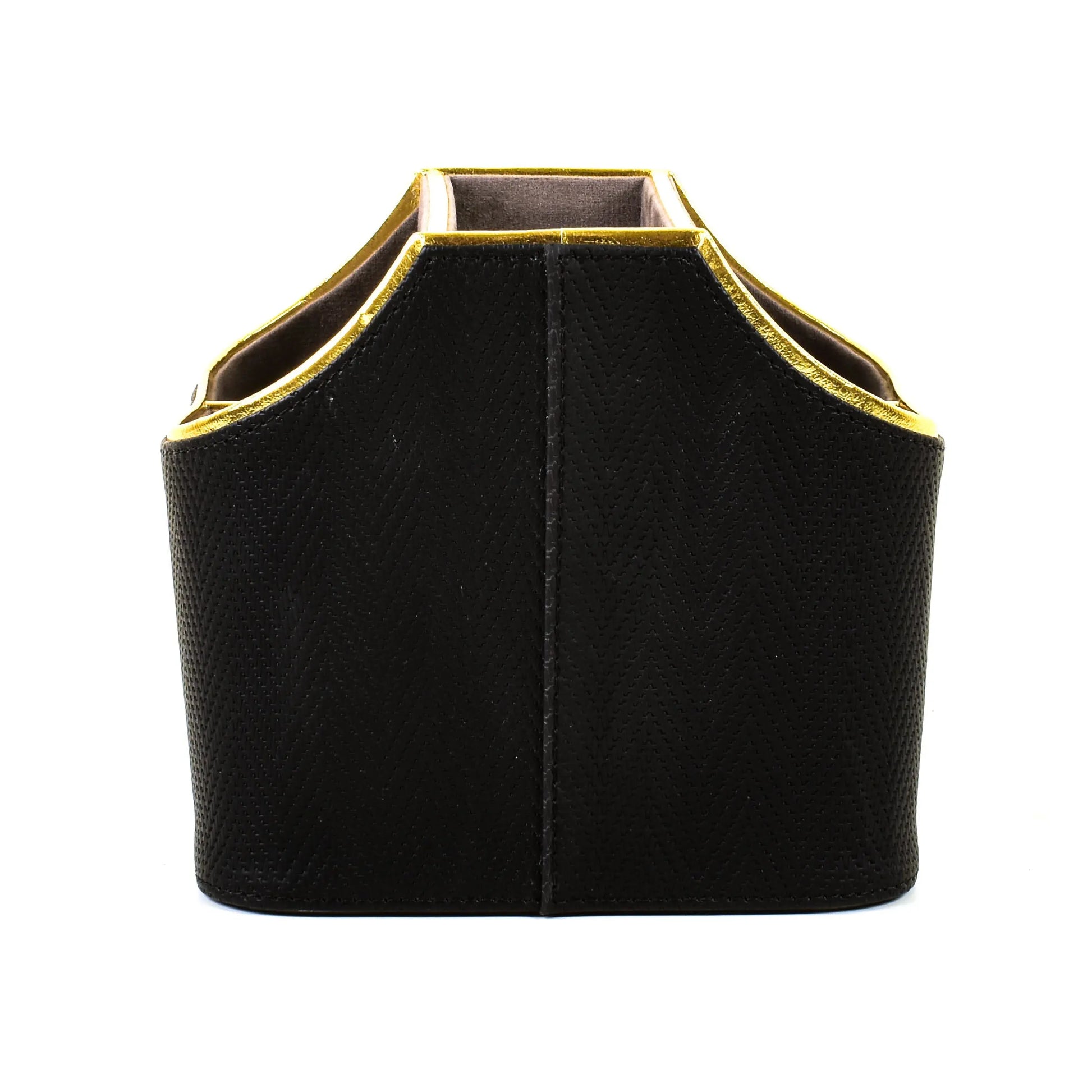 Leatherette Multi-Utility Rotating Holder Organiser | Black | Hamilton Ichkan