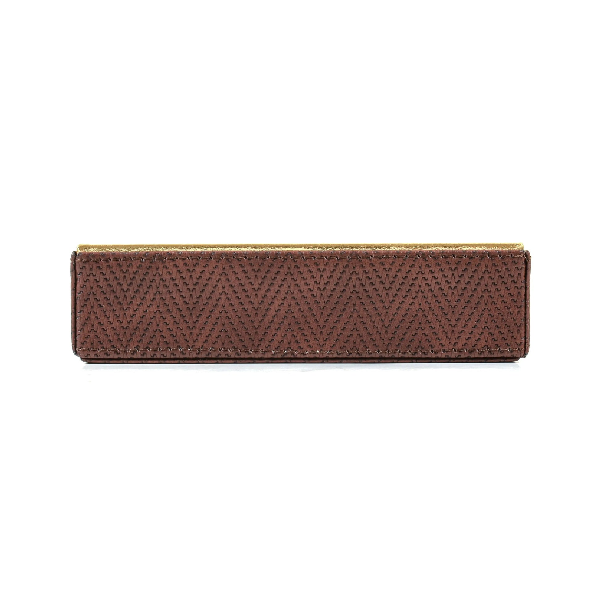 Leatherette Towel/Vanity Tray | Brown | Hamilton Ichkan