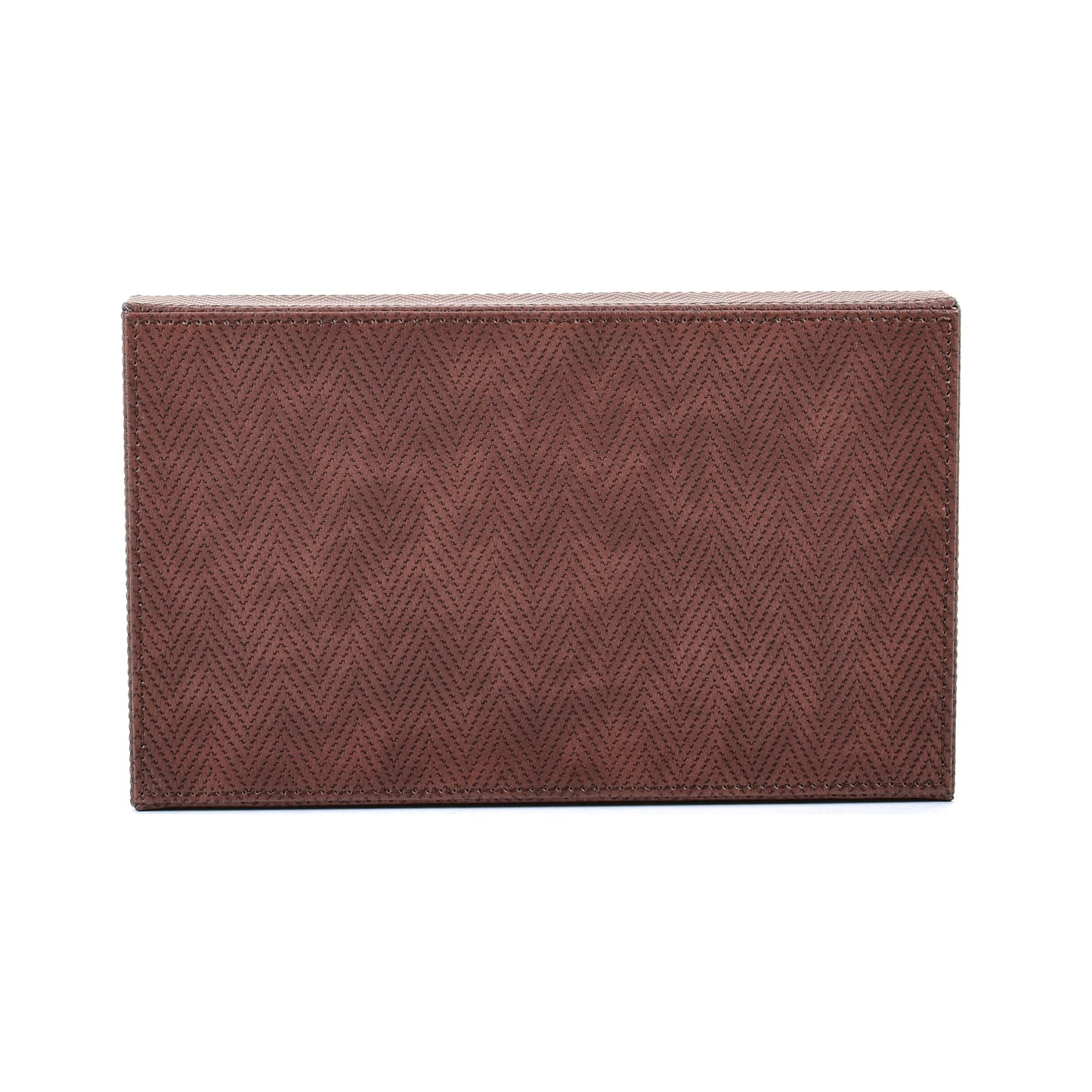 Leatherette Towel/Vanity Tray | Brown | Hamilton Ichkan