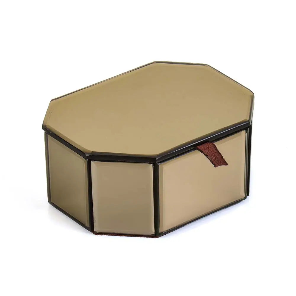 Mirror Multi Purpose Organiser Box I Brown | O'gon ICHKAN