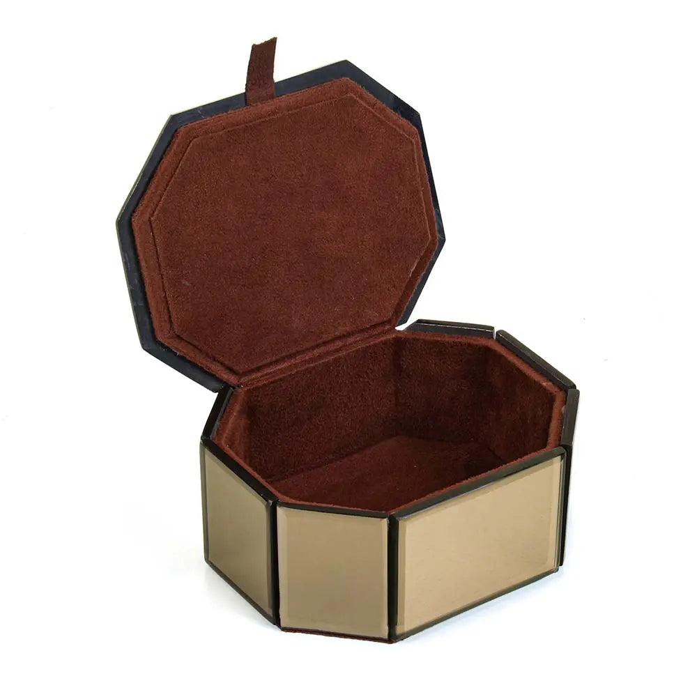 Mirror Multi Purpose Organiser Box I Brown | O'gon ICHKAN