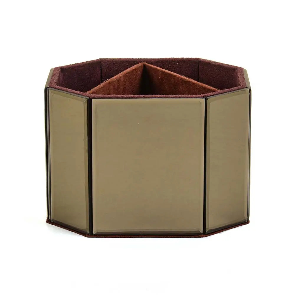 Mirror Multi-Utility Bathroom Organiser I Brown | O'gon ICHKAN