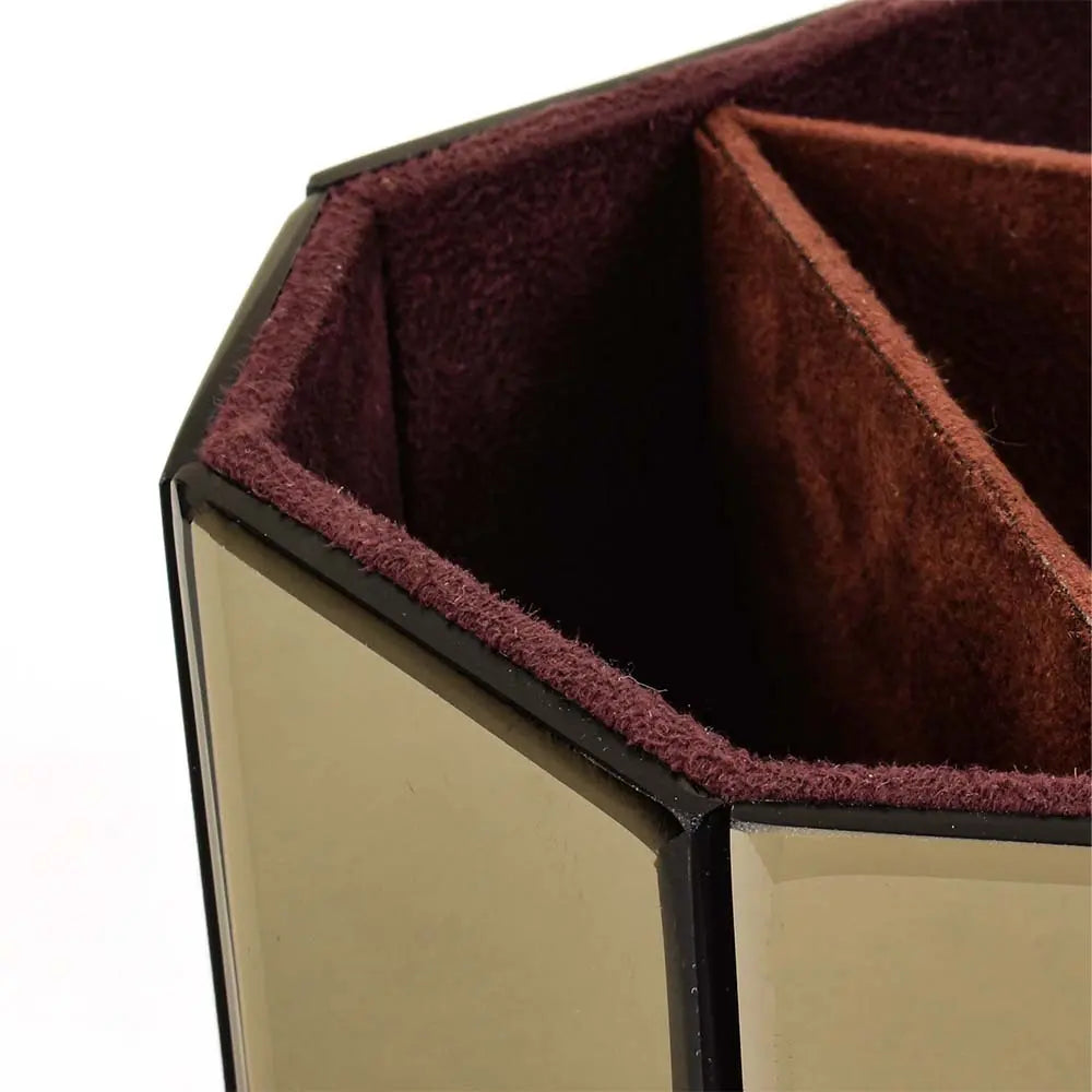 Mirror Multi-Utility Bathroom Organiser I Brown | O'gon ICHKAN