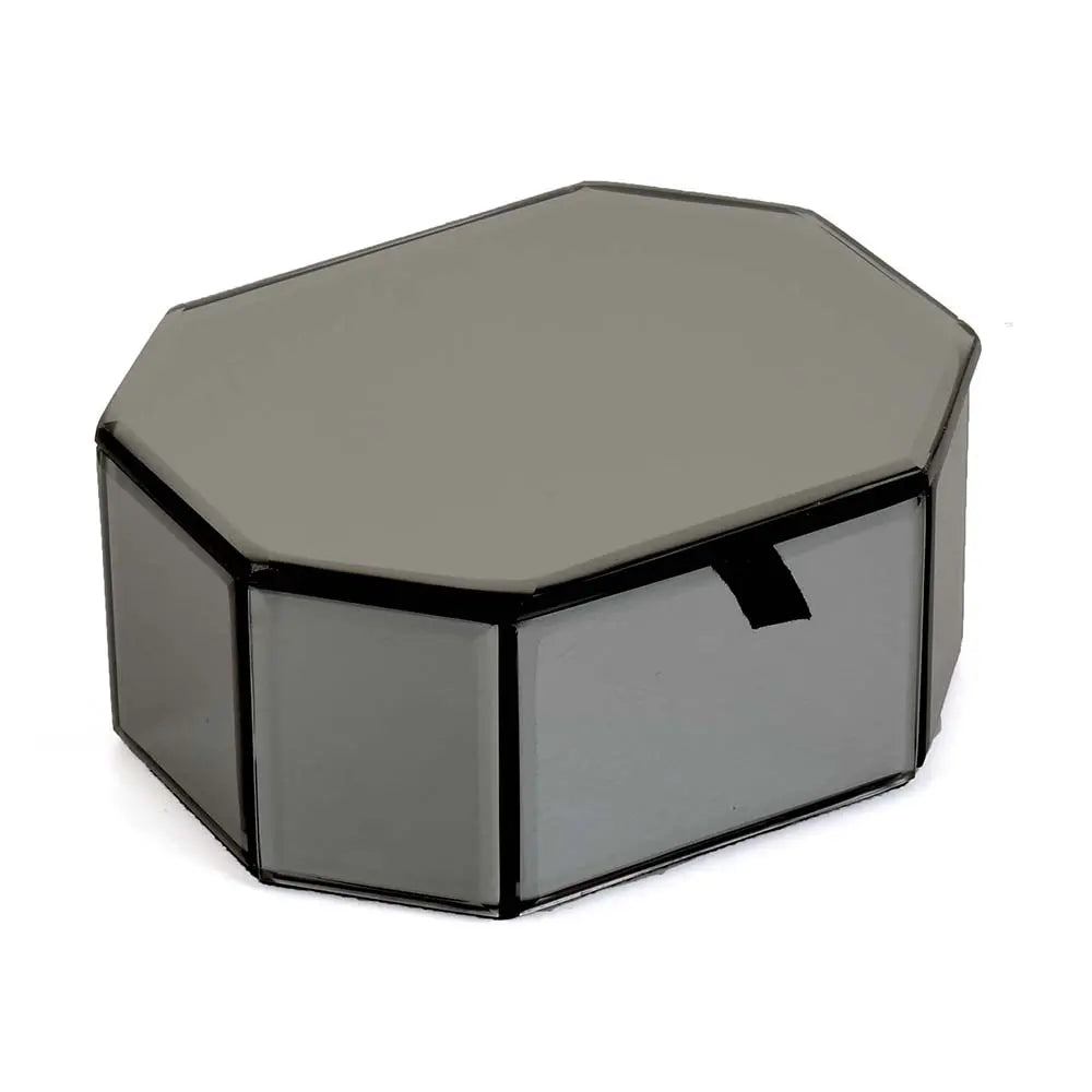 Mirror Multi Purpose Organiser Box I Smokey Black | O'gon ICHKAN