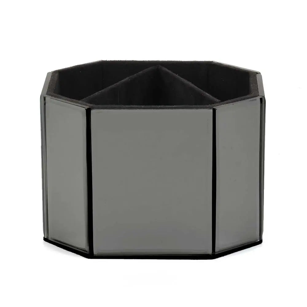 Mirror Multi-Utility Bathroom Organiser I Smokey Black | O'gon ICHKAN