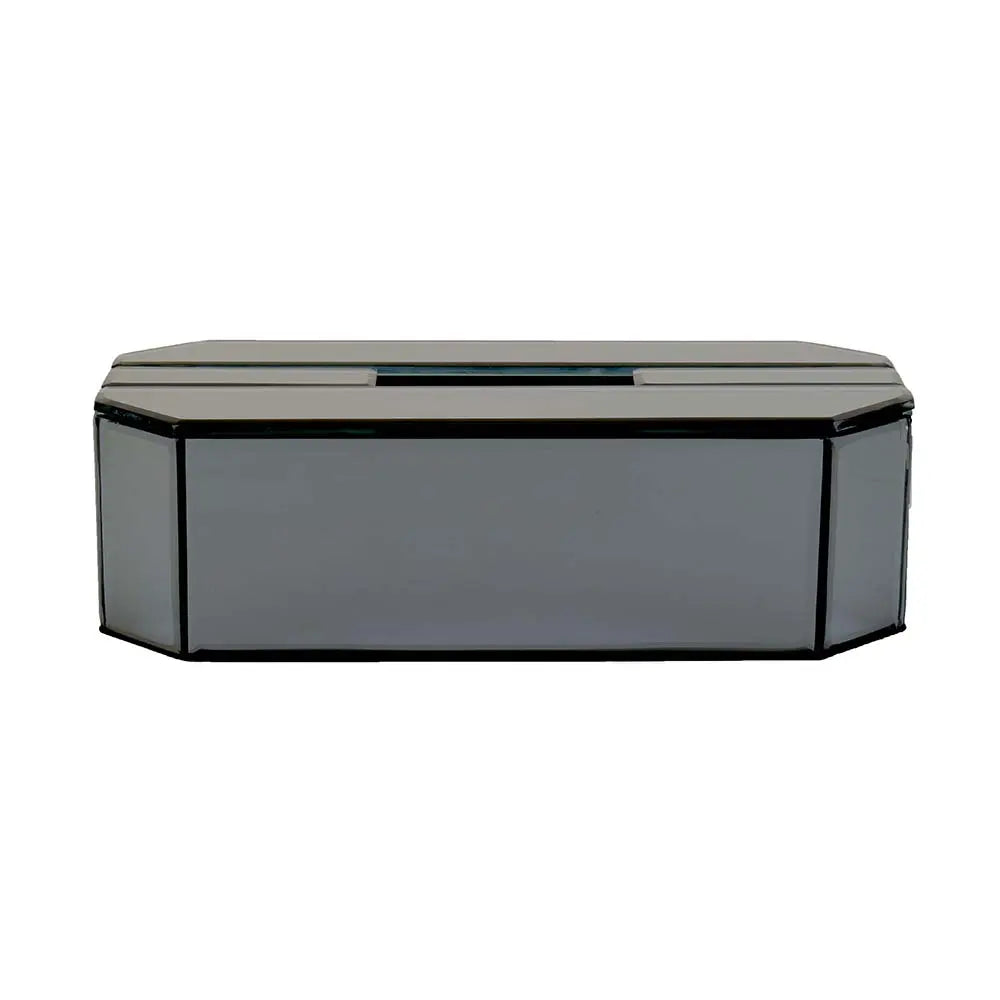 Mirror Tissue Box Holder | Smokey Black | O'gon ICHKAN