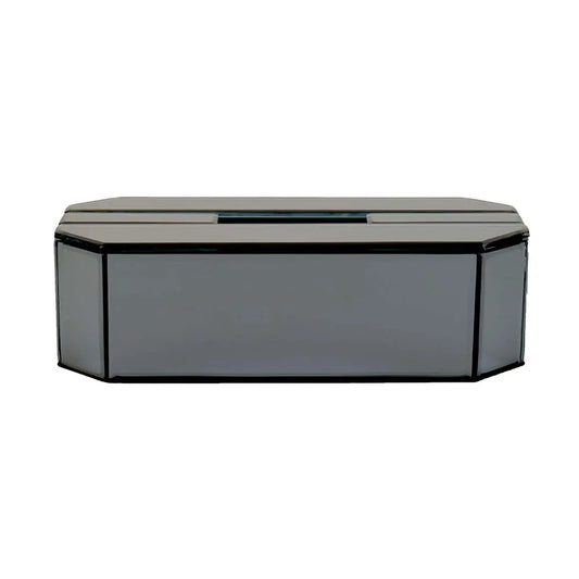 Mirror Tissue Box Holder | Smokey Black | O'gon ICHKAN