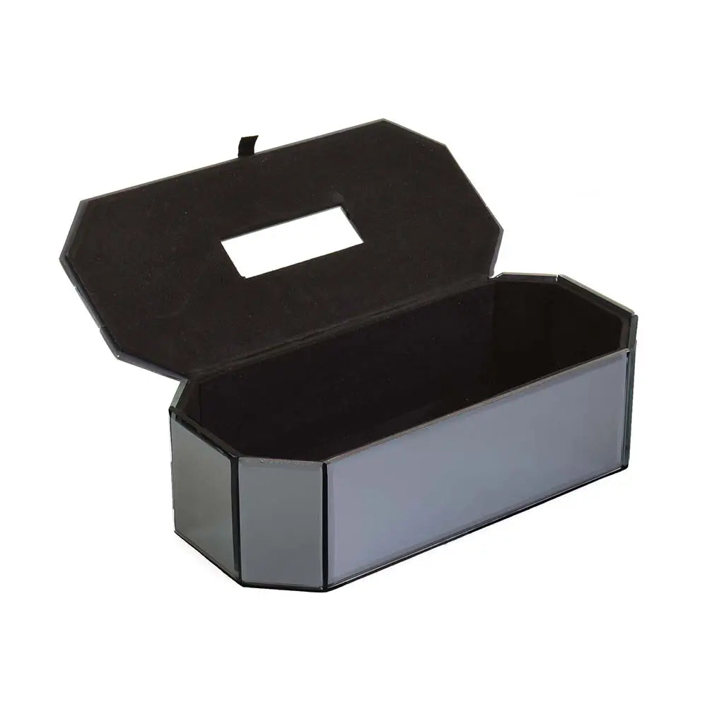 Mirror Tissue Box Holder | Smokey Black | O'gon ICHKAN