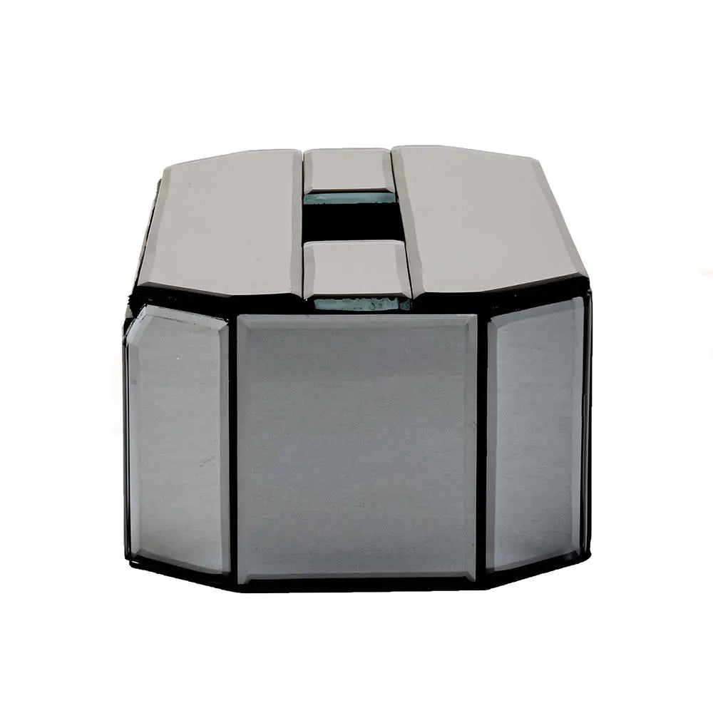 Mirror Tissue Box Holder | Smokey Black | O'gon ICHKAN