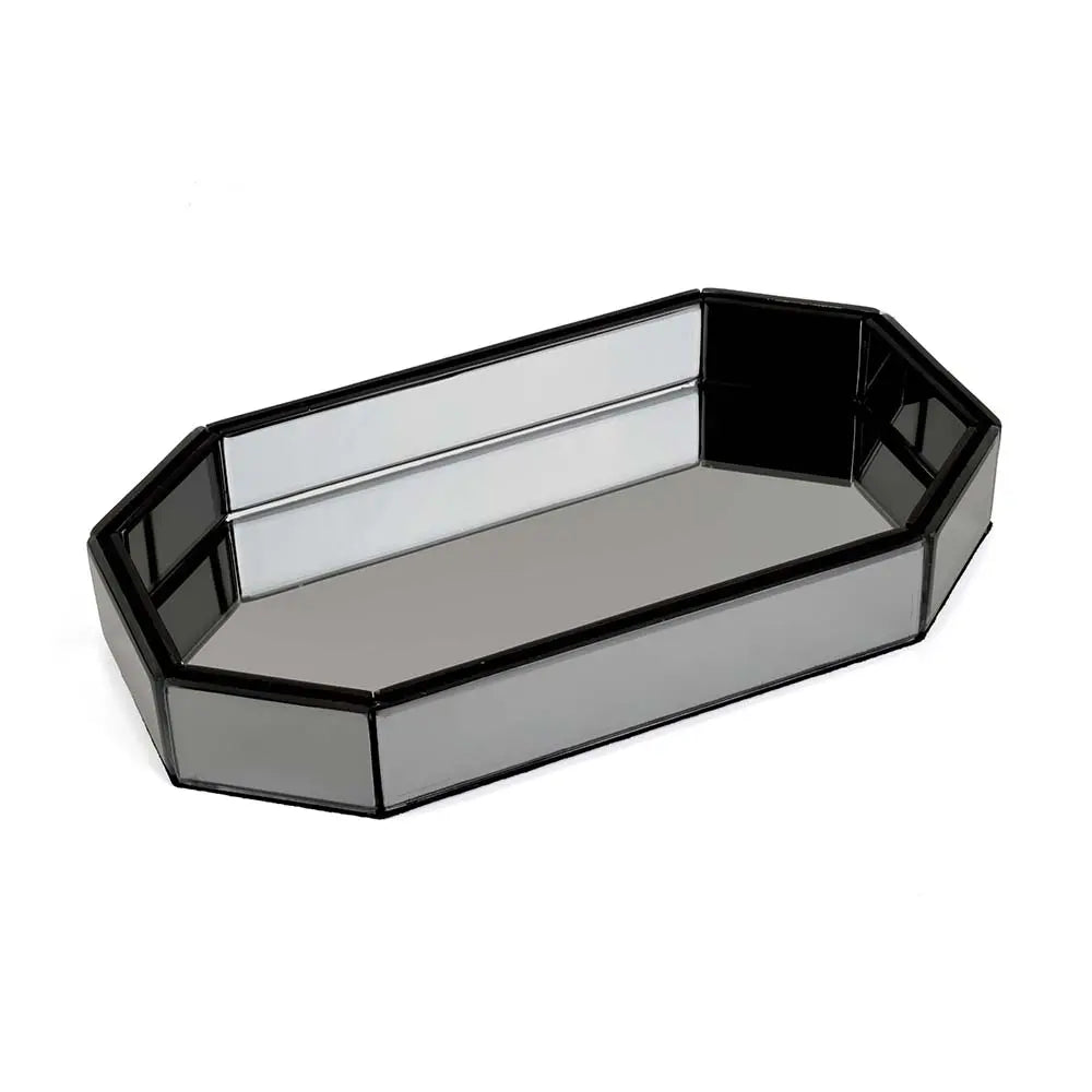 Mirror Towel/Vanity Tray | Smokey Black | O'gon ICHKAN