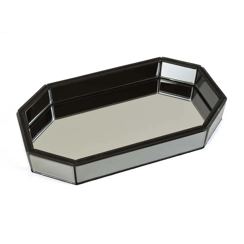 Mirror Towel/Vanity Tray | Smokey Black | O'gon ICHKAN