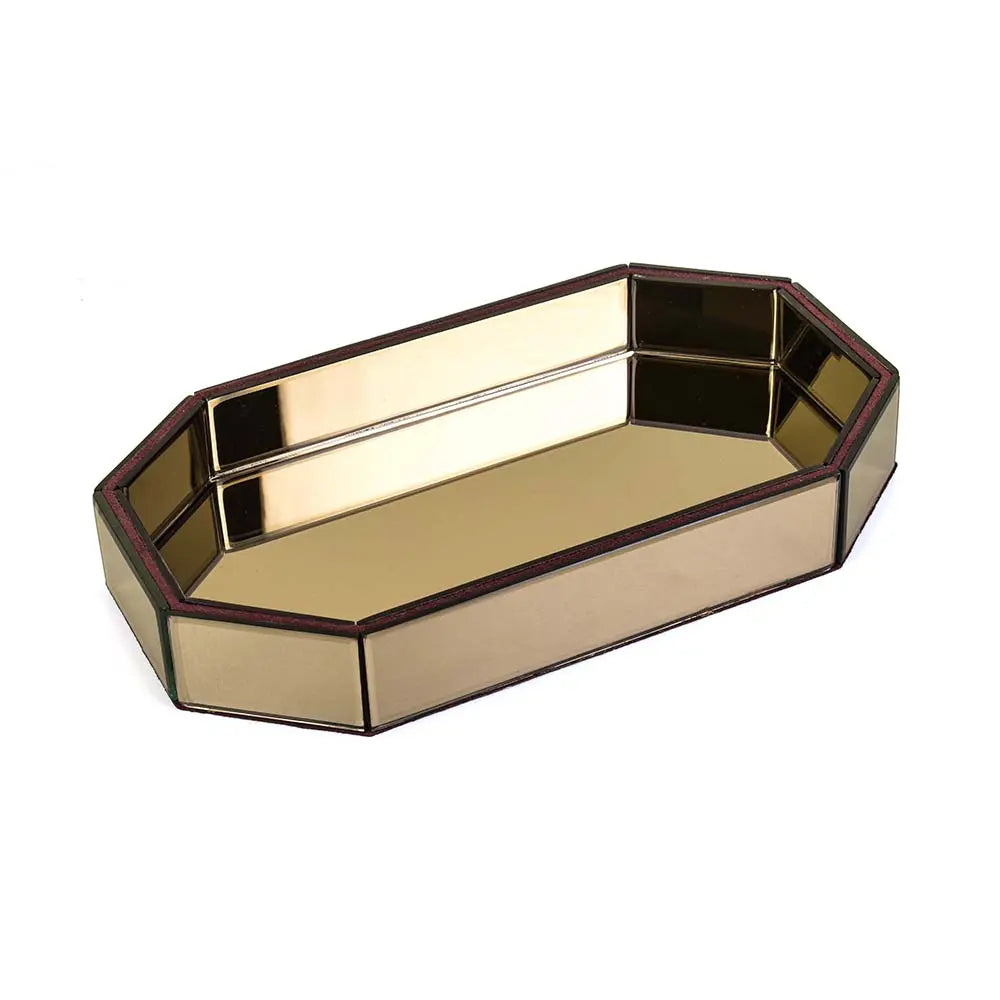 Mirror Towel/Vanity Tray | Brown | O'gon ICHKAN