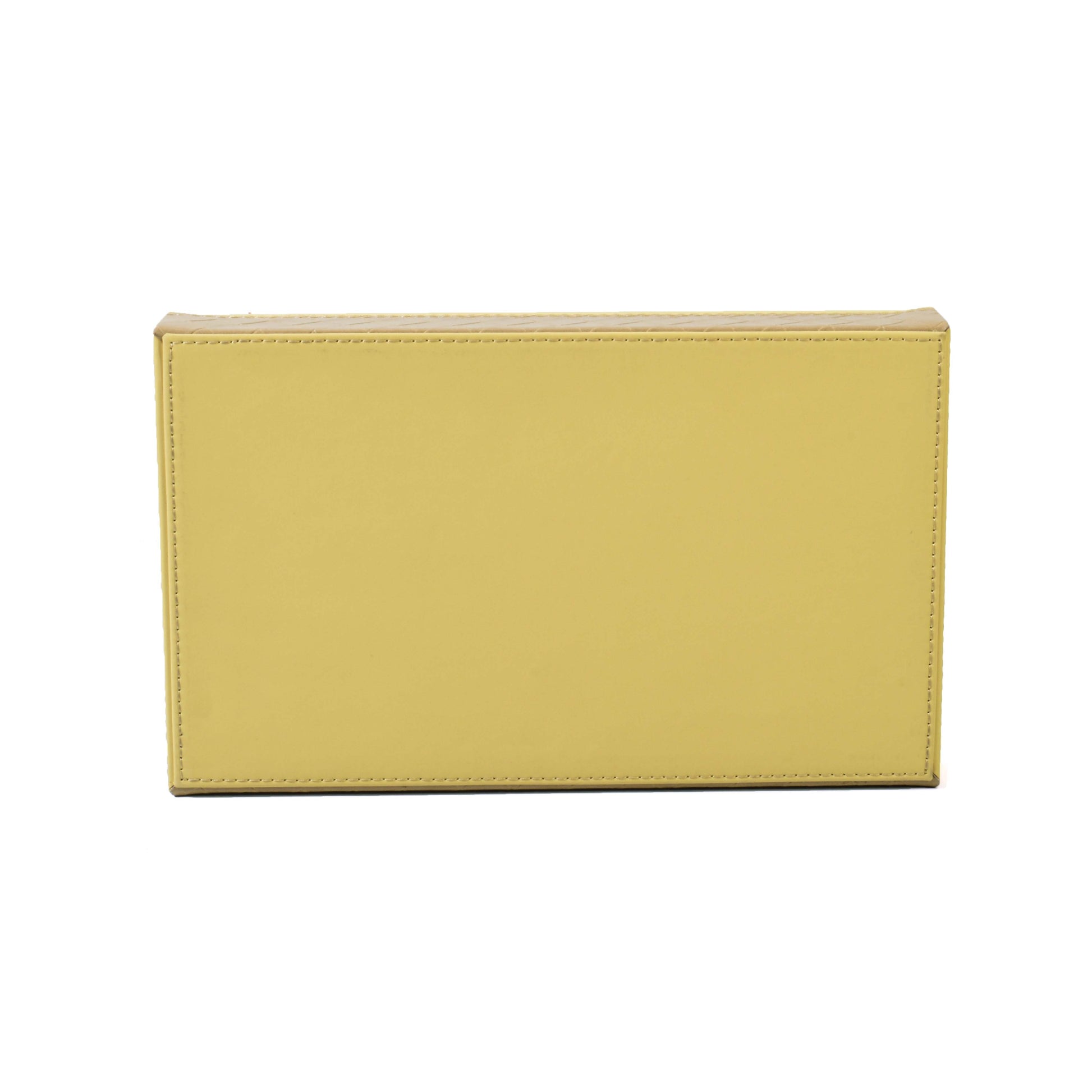 Leatherette Towel/Vanity Tray | Ivory | Rubix Ichkan