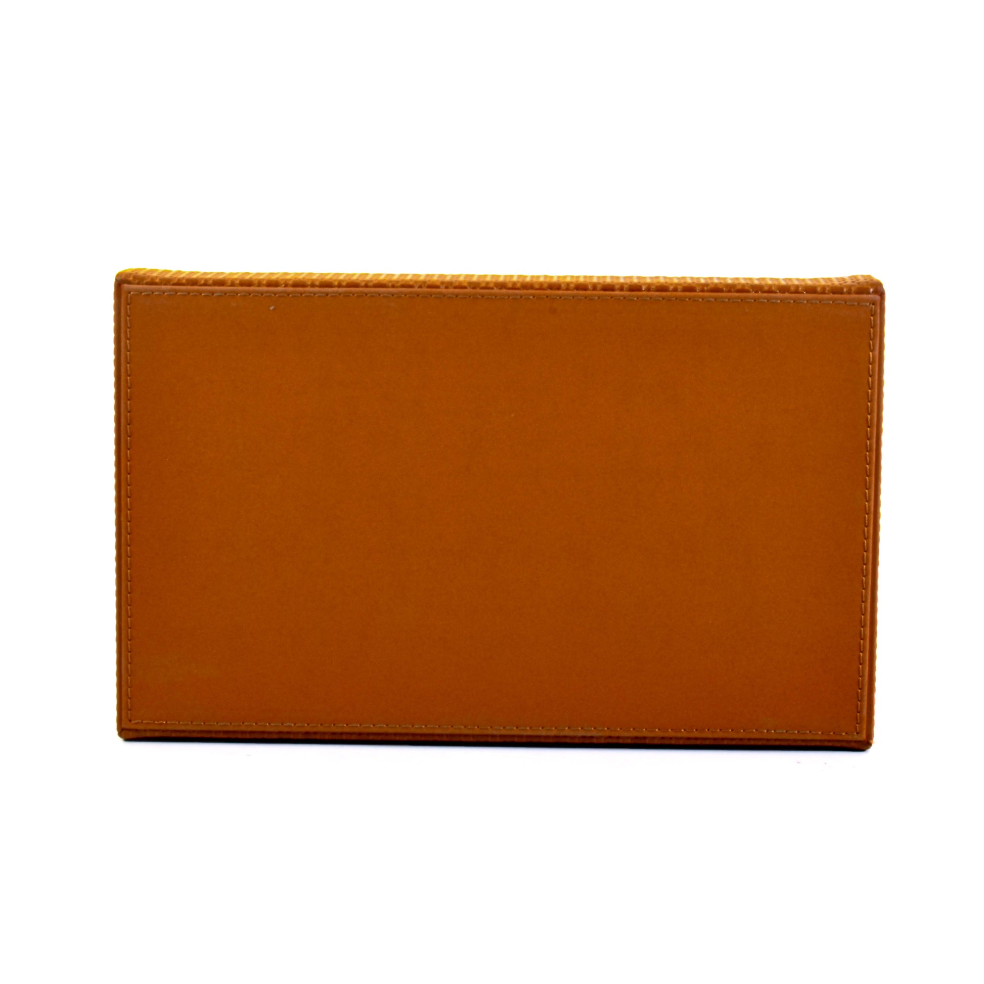 Leatherette Towel/Vanity Tray | Tan | Rubix Ichkan