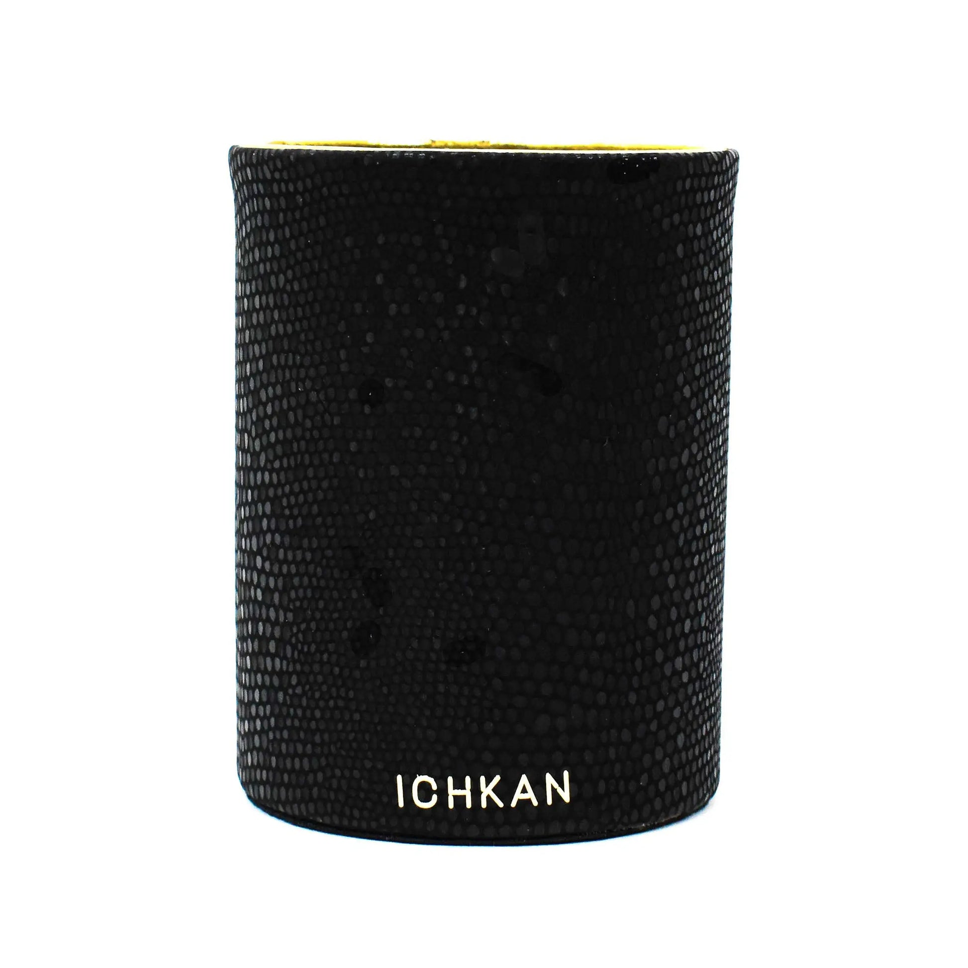 Leatherette Circular Pen/Brush Holder | Black | Serpentine Ichkan
