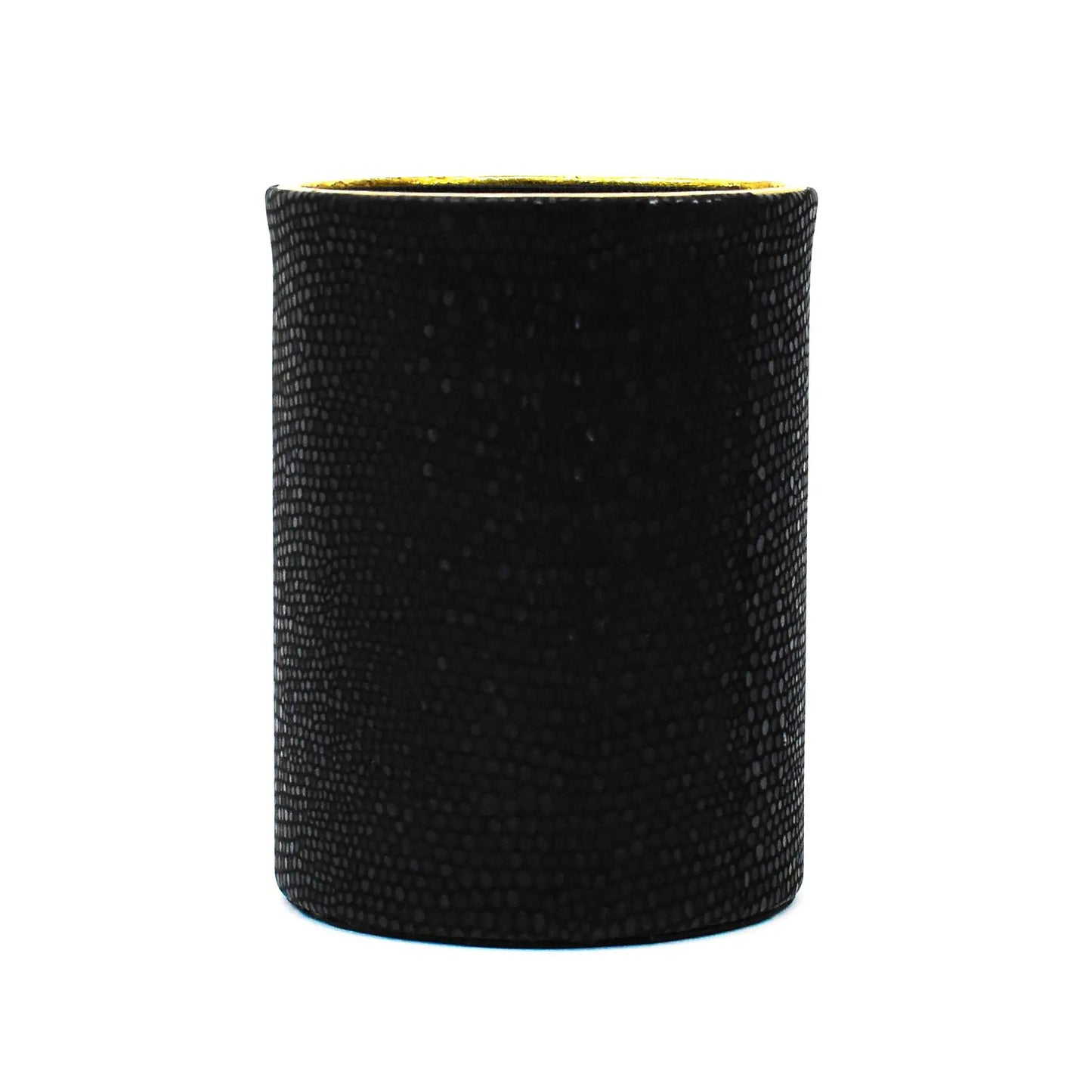 Leatherette Circular Pen/Brush Holder | Black | Serpentine Ichkan