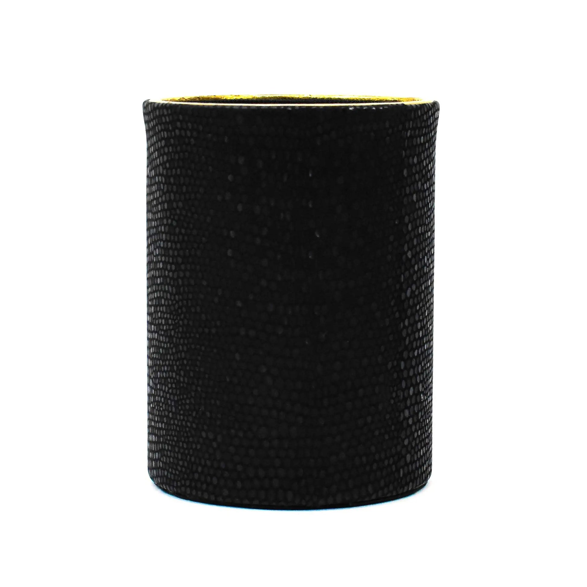 Leatherette Circular Pen/Brush Holder | Black | Serpentine Ichkan