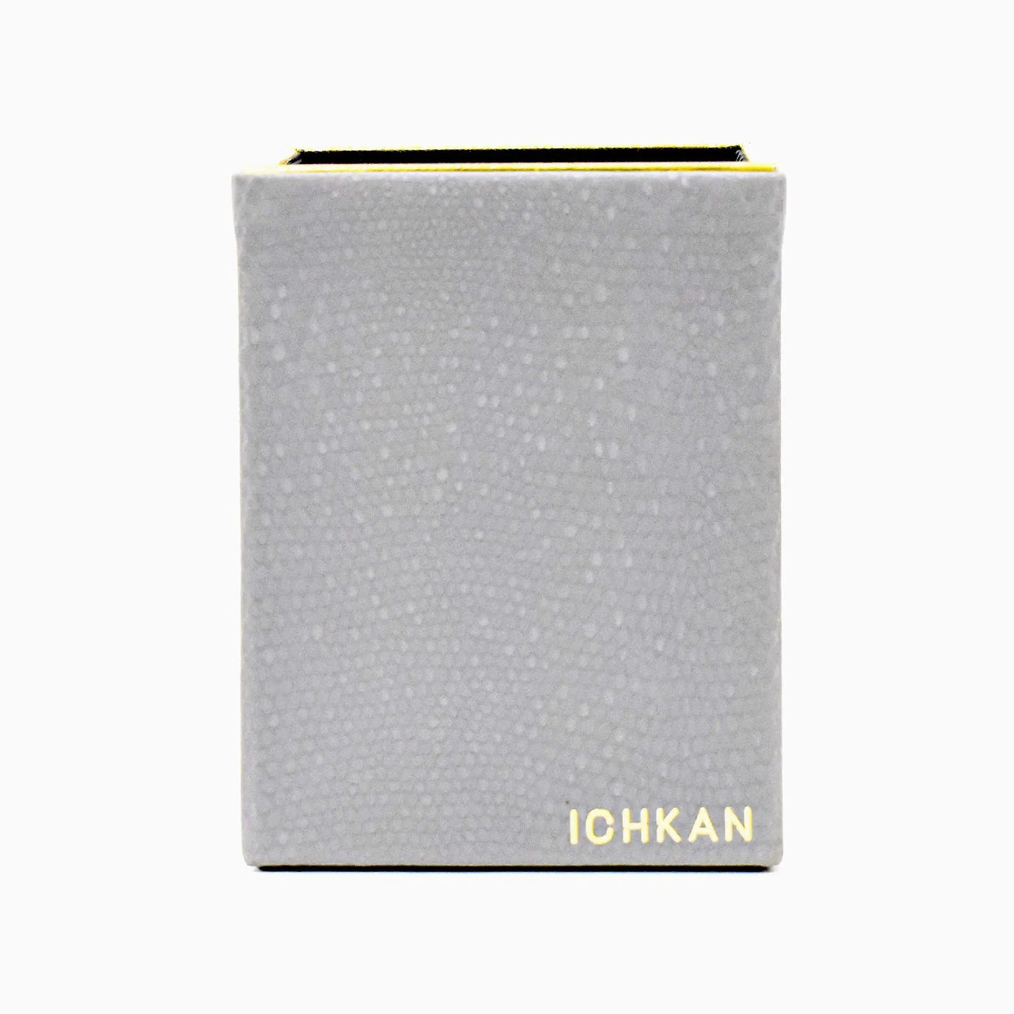 Leatherette Square Pen/Brush Holder | Grey | Serpentine Ichkan