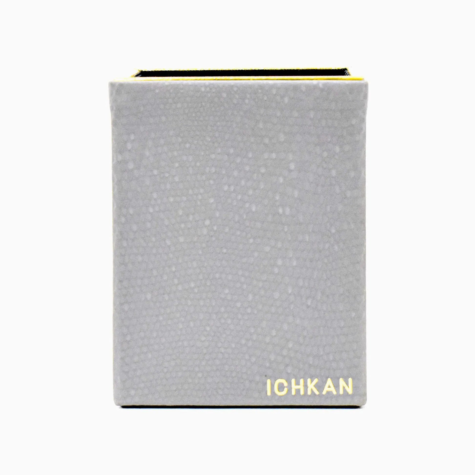 Leatherette Square Pen/Brush Holder | Grey | Serpentine Ichkan