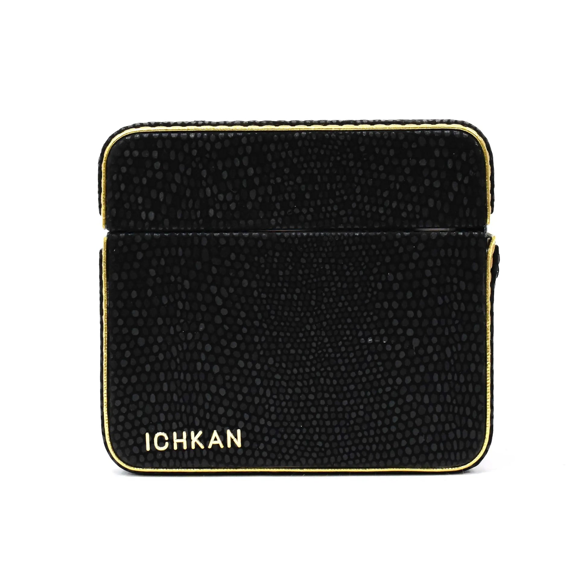 Leatherette Watch Storage and Organiser Box 4 Partition | Black | Serpentine Ichkan