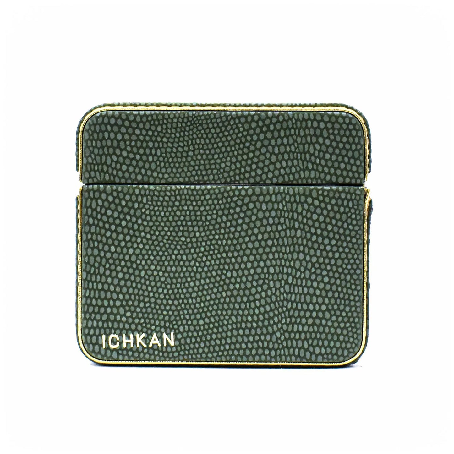 Leatherette Watch Storage and Organiser Box 4 Partition | Olive Green | Serpentine Ichkan