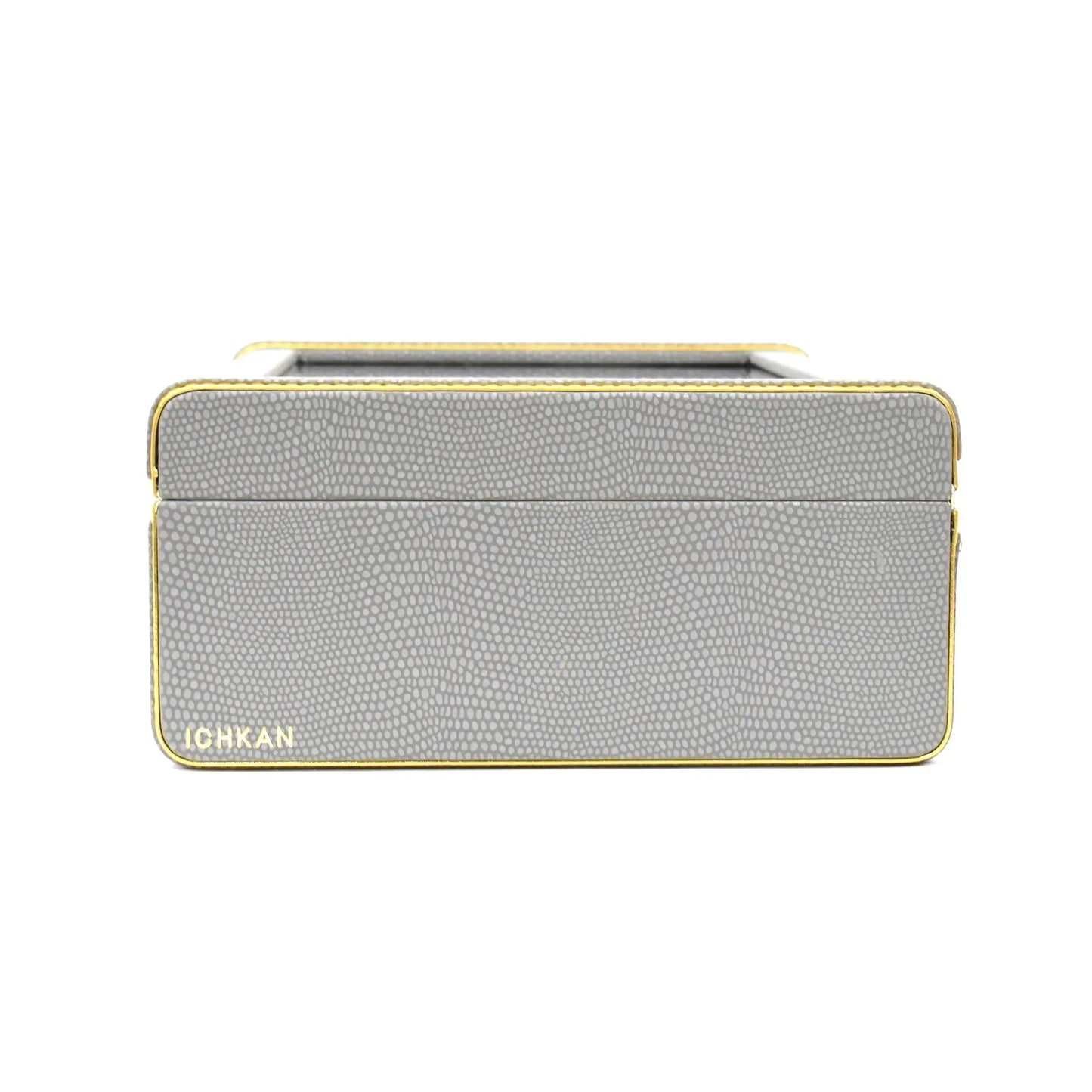 Leatherette Watch Storage and Organiser Box 8 Partition | Grey | Serpentine Ichkan