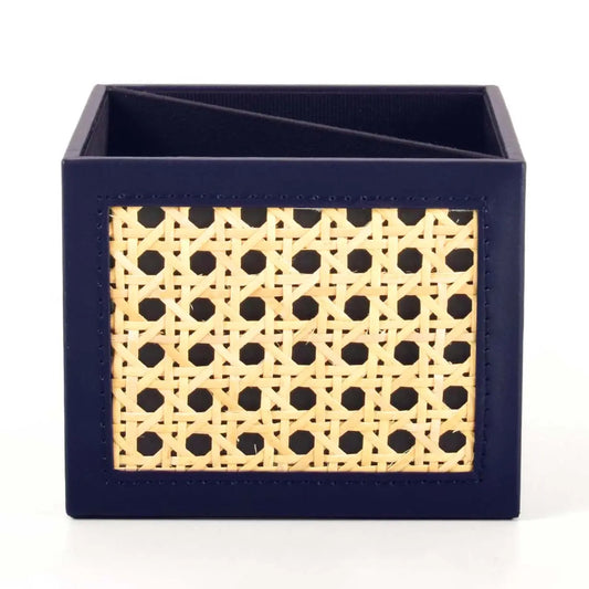 Leatherette Cosmetic/Pen Holder I Midnight Blue | Willow ICHKAN