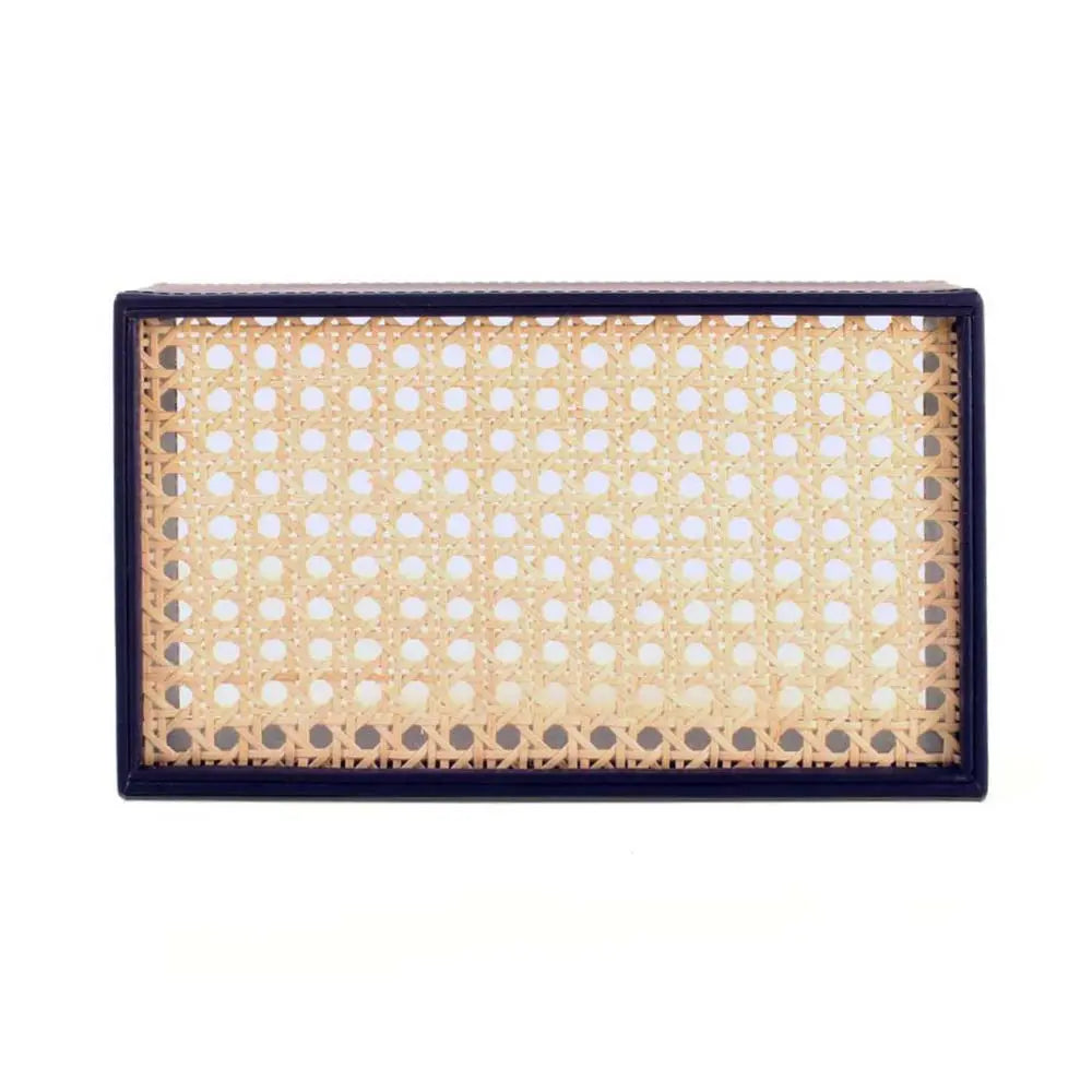 Leatherette Towel/Vanity Tray | Midnight Blue | Willow ICHKAN
