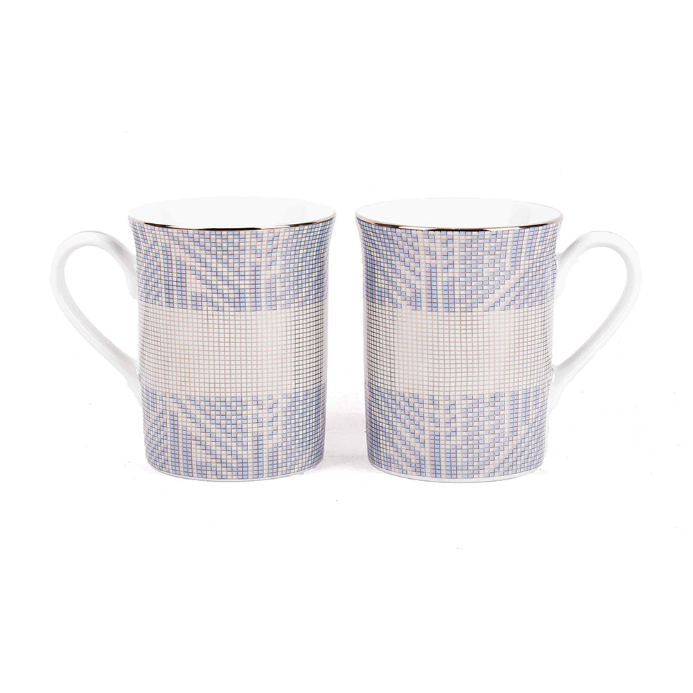 Classic Coffee Mug Set of 2 | Grey | Argento ICHKAN by Day To Day