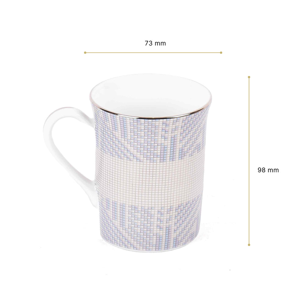 Classic Coffee Mug Set of 4 | Grey | Argento ICHKAN by Day To Day