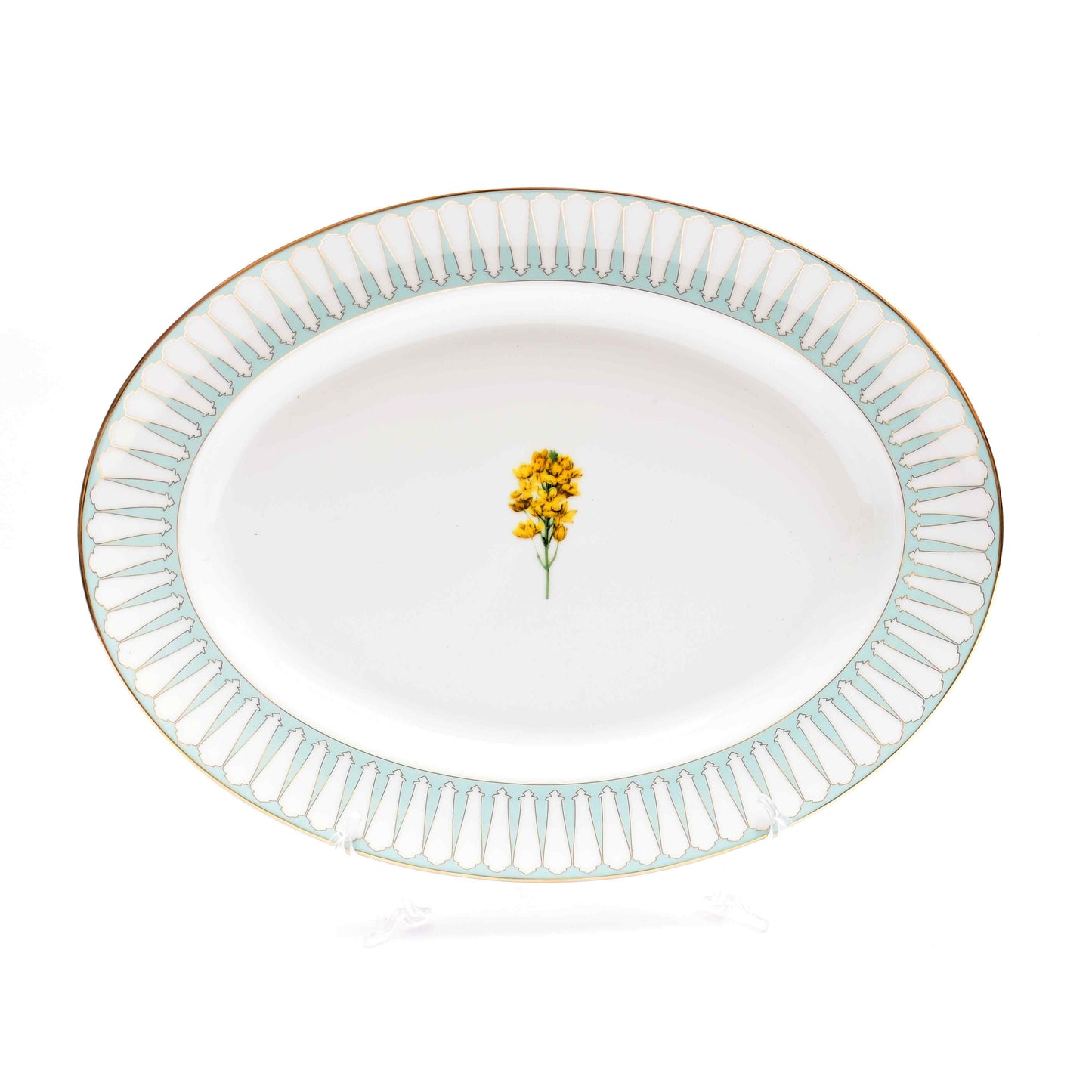 21 pc Dinner set | Yellow | Basant ICHKAN