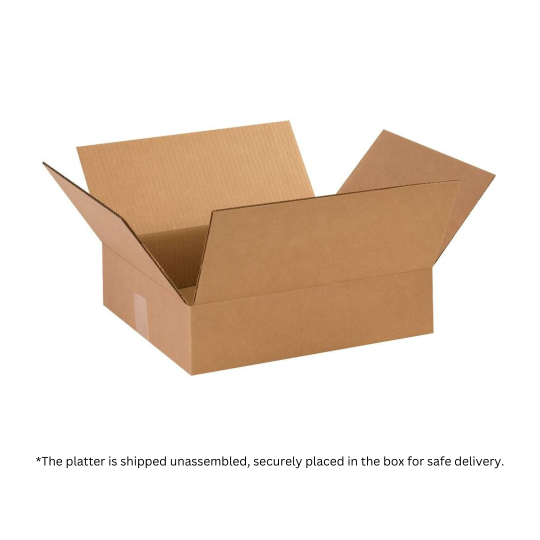 3 Tier Dessert Platter | Black | Bee ICHKAN by Day To Day