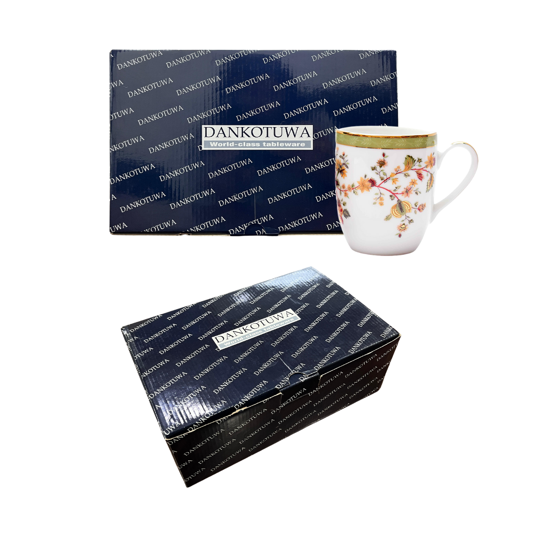 Coupe Coffee Mug Set of 6 | Green | Bloom ICHKAN